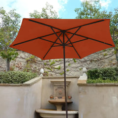 9ft Market Patio Umbrella 6 Rib Replacement Canopy