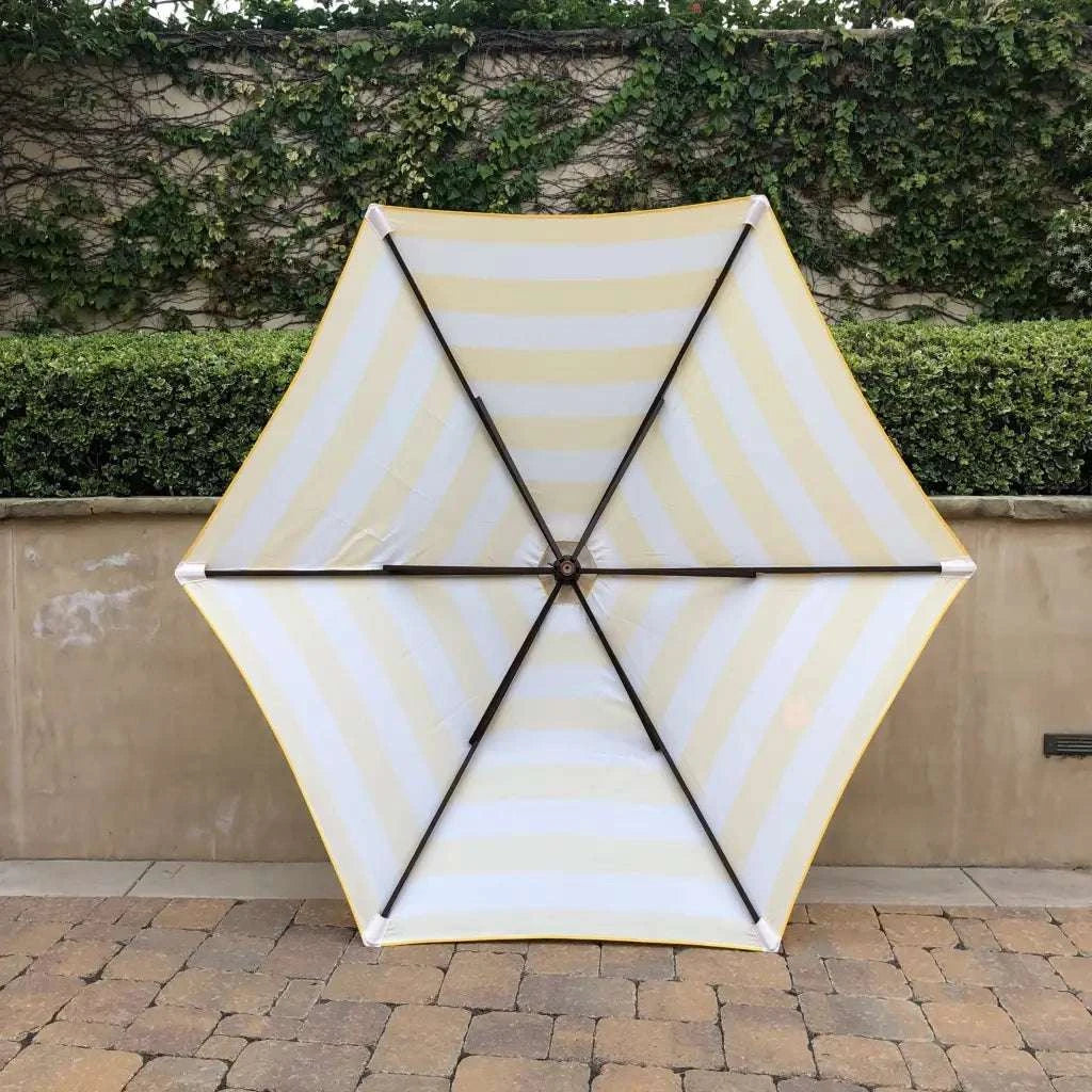 9ft Market Patio Umbrella 6 Rib Replacement Canopy Yellow