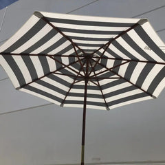 9ft Market Patio Umbrella 8 Rib Replacement Canopy Blue