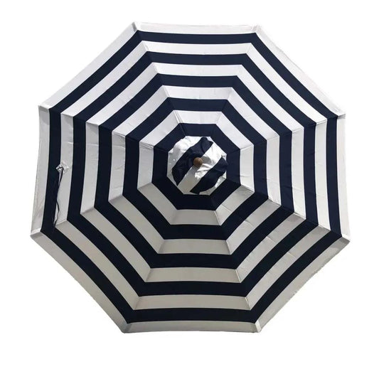 9ft Market Patio Umbrella 8 Rib Replacement Canopy Blue