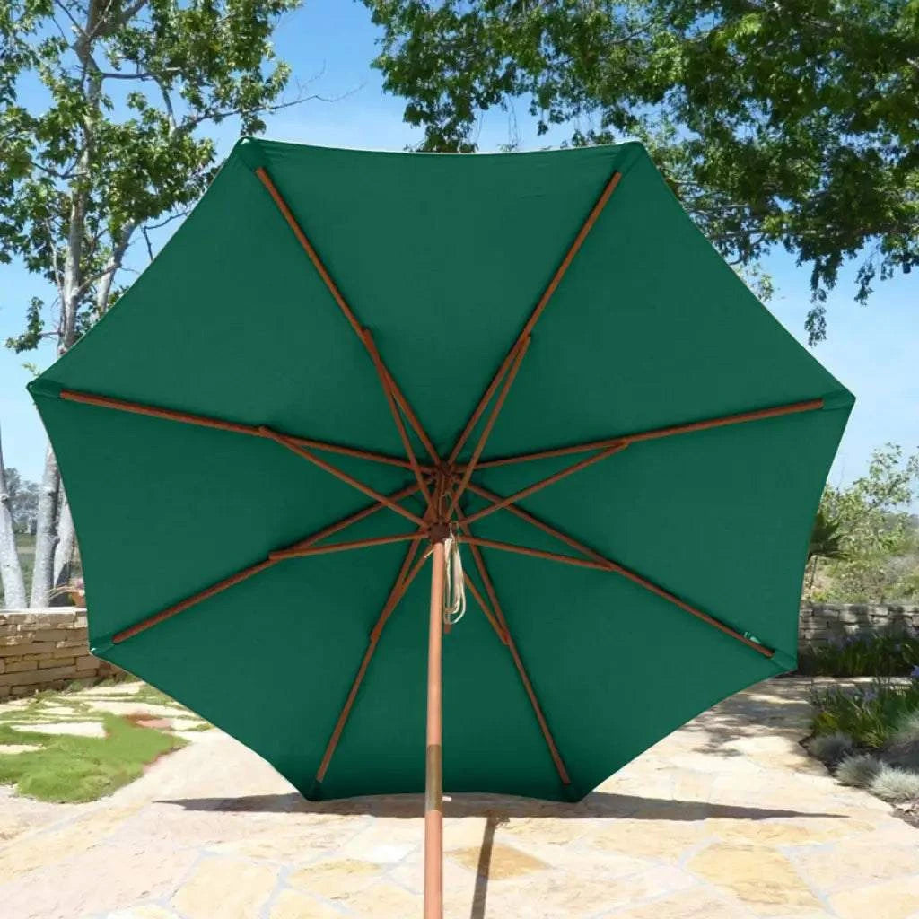 9ft Market Patio Umbrella 8 Rib Replacement Canopy Hunter