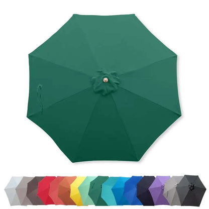 9ft Market Patio Umbrella 8 Rib Replacement Canopy Hunter