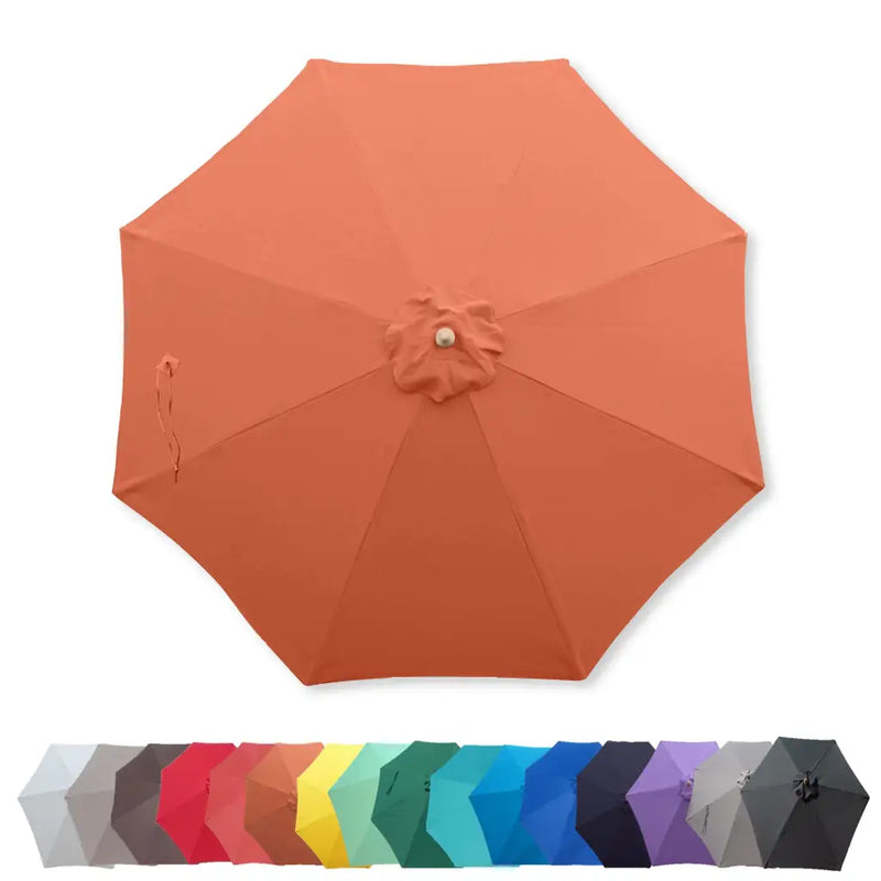 9ft Market Patio Umbrella 8 Rib Replacement Canopy
