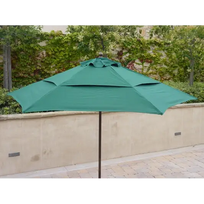 9ft Market Patio Umbrella Double-Vented 6 Rib Replacement