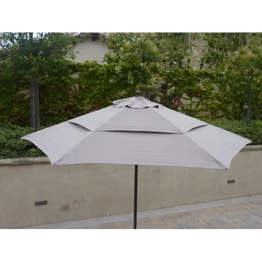 9ft Market Patio Umbrella Double-Vented 6 Rib Replacement