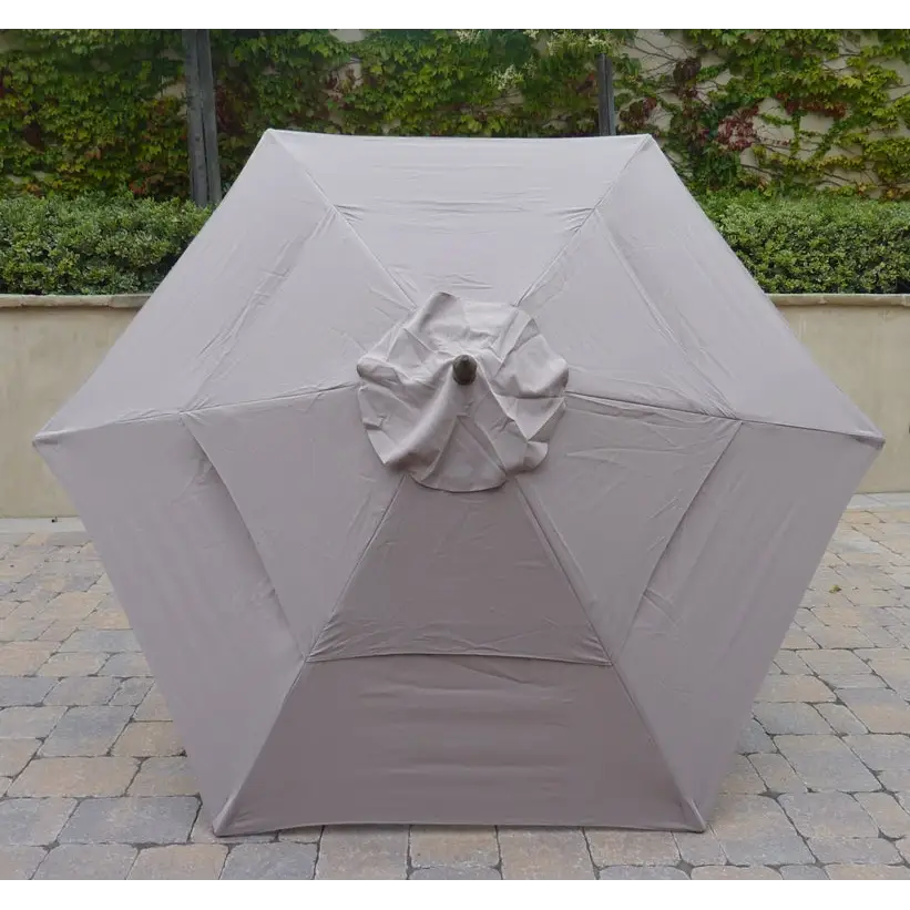 9ft Market Patio Umbrella Double-Vented 6 Rib Replacement