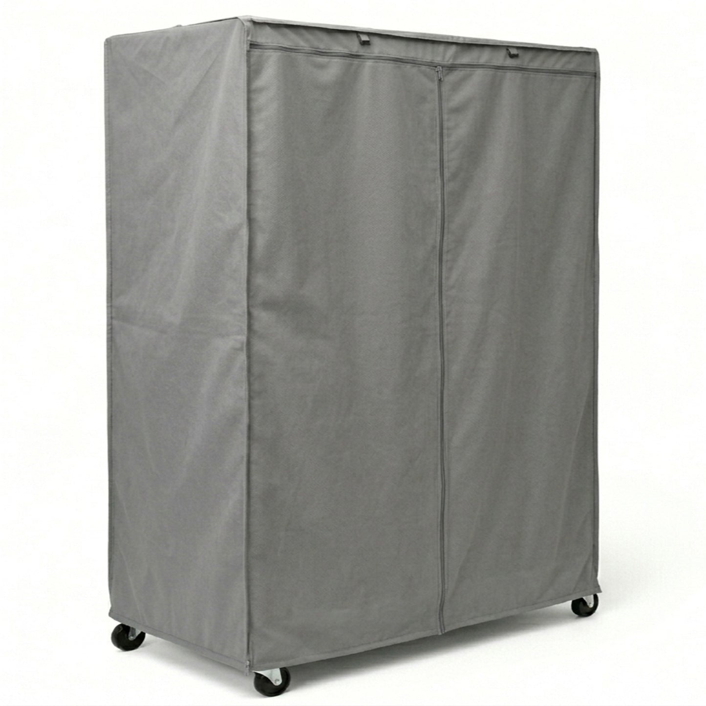 Storage Shelving Unit Cover, fits racks 60"W x 24"D x 72"H in Grey - Formosa Covers