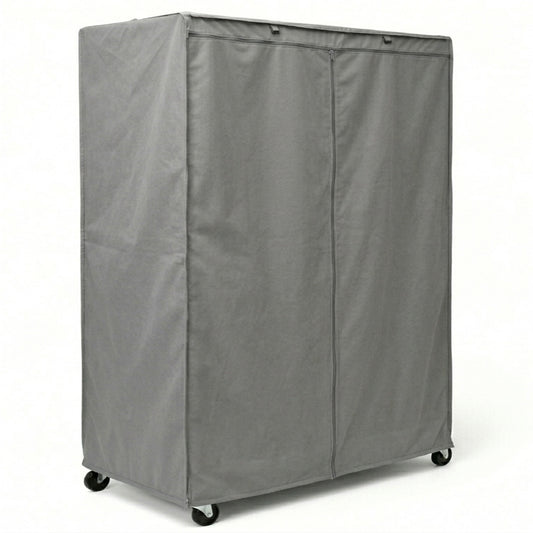 Storage Shelving Unit Cover, fits racks 60"W x 24"D x 72"H in Grey - Formosa Covers