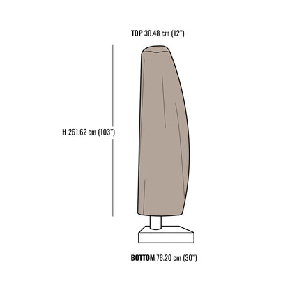 Patio Offset Umbrella Cover - Formosa Covers