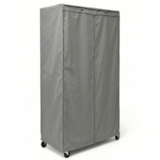 Storage Shelving Unit Cover, fits racks 36"W x 24"D x 72"H in Grey - Formosa Covers