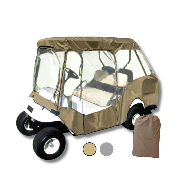 Golf Cart Drivable Enclosure: Stay Dry and Warm | Formosa Covers ...