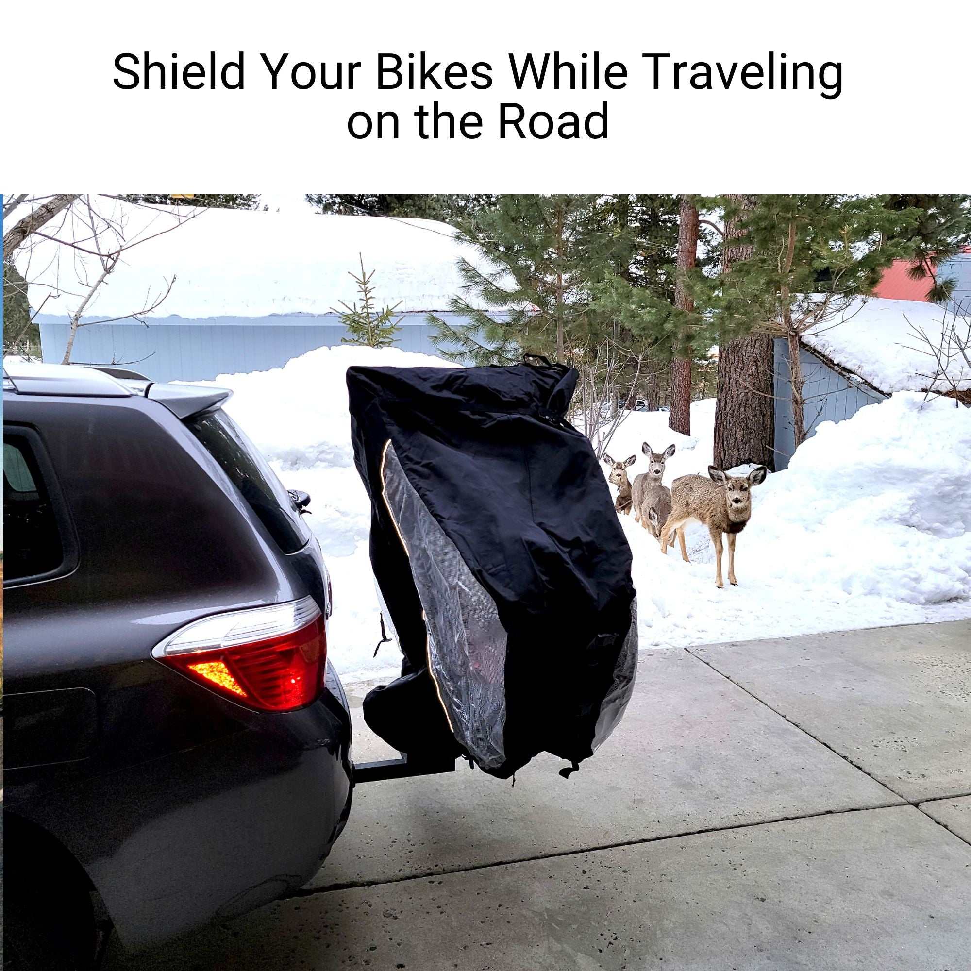 Bike Rack Cover Two Bike Cover | Lightweight Bike Hitch Mount Rack | | Formosa Covers