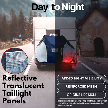 Quad Bike Rack Cover – Fits 3–4 Bikes, Hitch Mounted Transport Protection - Formosa Covers