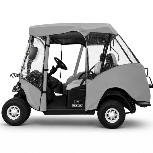 golf cart 2+2 4 passenger ezgo yamaha and club ca rain cover enclosure