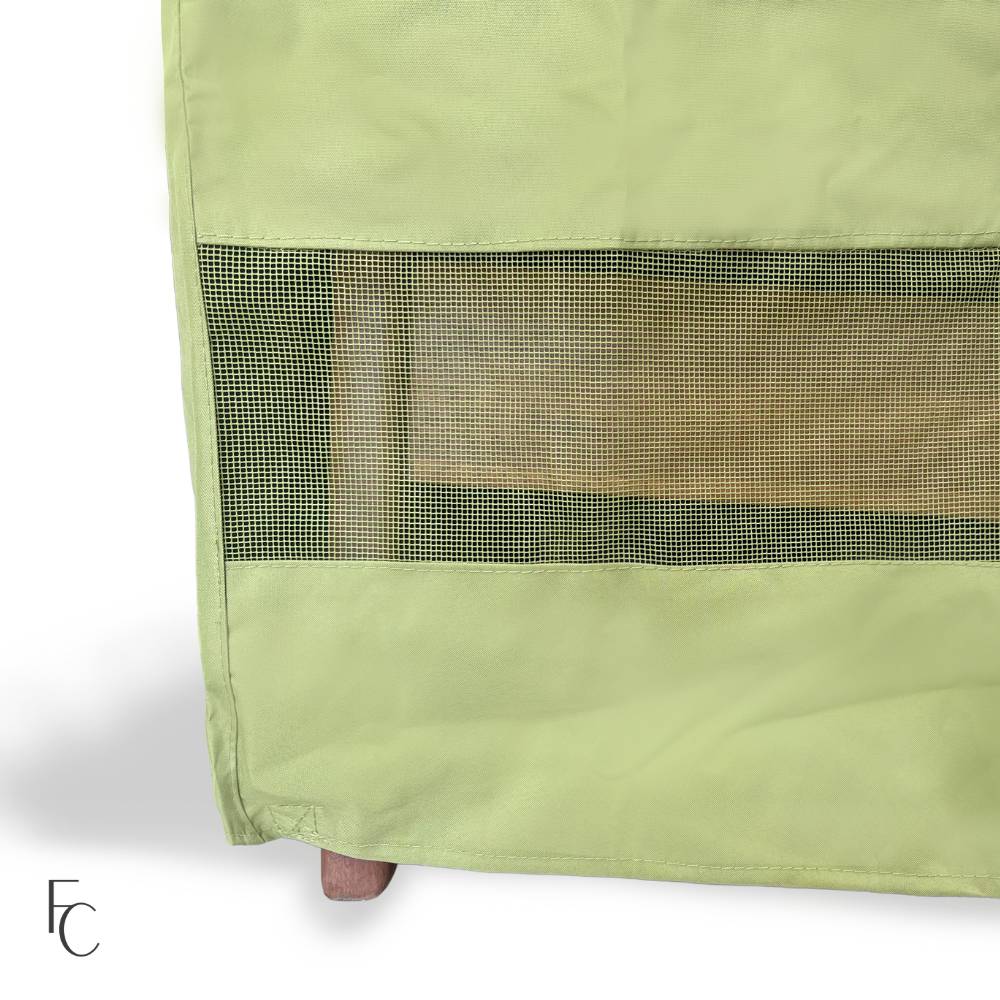 Patio Outdoor Large Loveseat Bench Cover Up to 65"L x 45"D Aspen Green