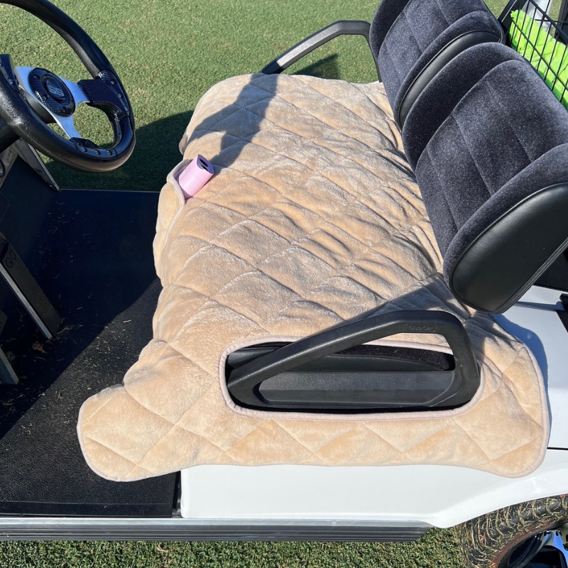 Nailed Golf Cart Seat Covers