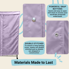 Portable Garment Rack Cover 36