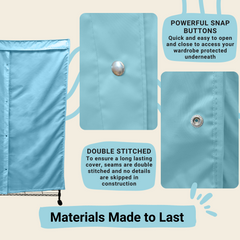 Portable Garment Rack Cover 48