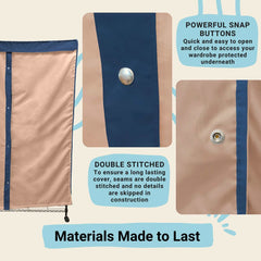 Portable Garment Rack Cover 36