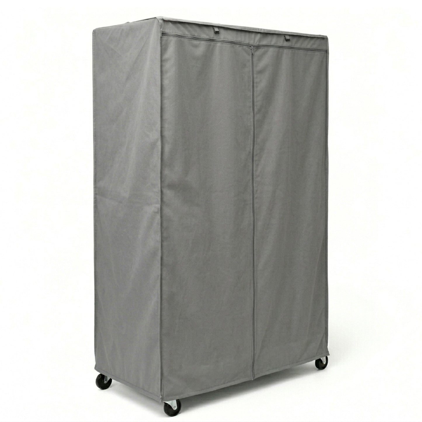 Storage Shelving Unit Cover, fits racks 48"W x 24"D x 72"H in Grey - Formosa Covers