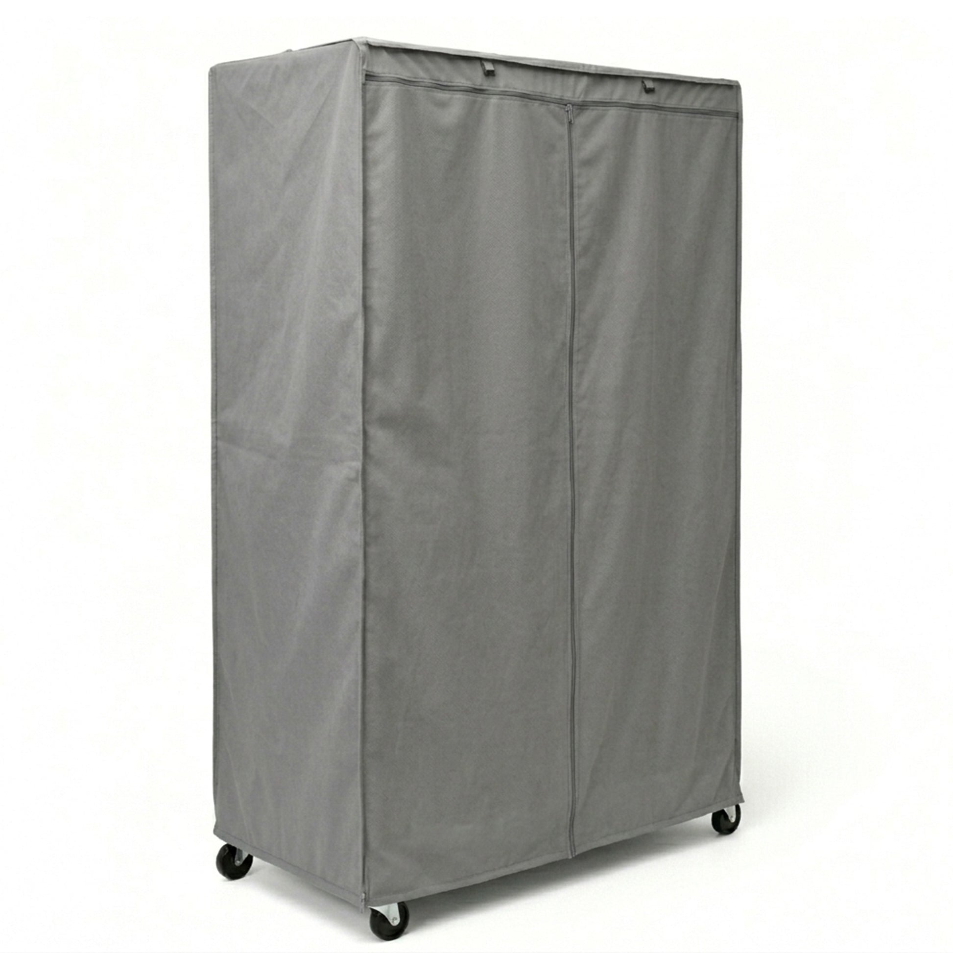 Storage Shelving Unit Cover, fits racks 48"W x 24"D x 72"H in Grey - Formosa Covers