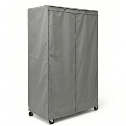 Storage Shelving Unit Cover, fits racks 48"W x 24"D x 72"H in Grey - Formosa Covers