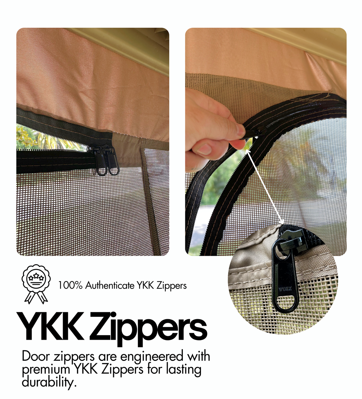 2 Passenger Golf Cart Mesh Driving Enclosure Cover with Mosquito Netting - Formosa Covers