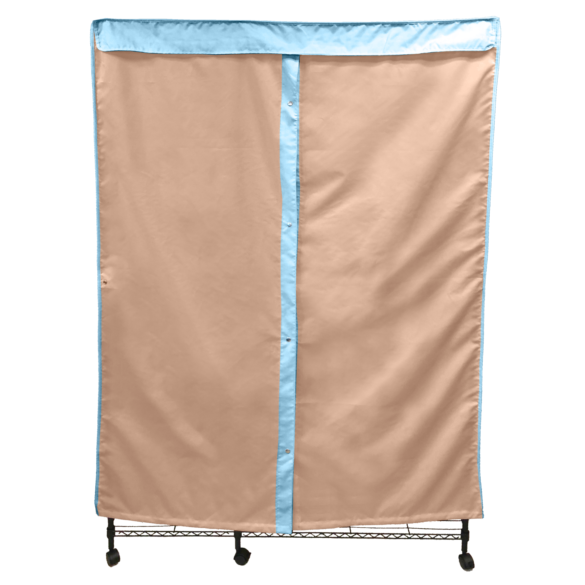 Garment rack cover with bottom sale