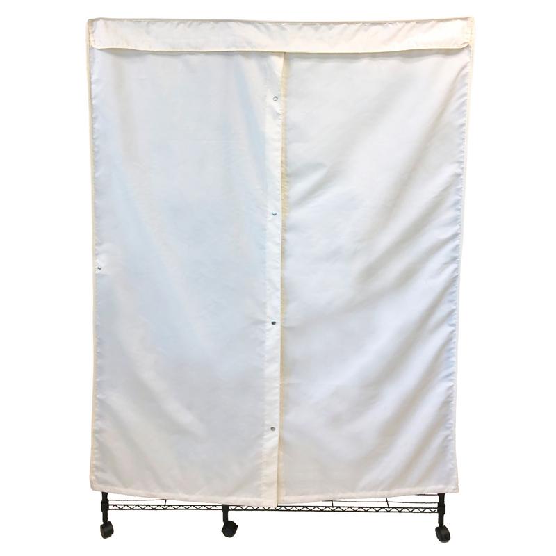 Off White 48 W Garment Rack Cover Formosa Formosa Covers