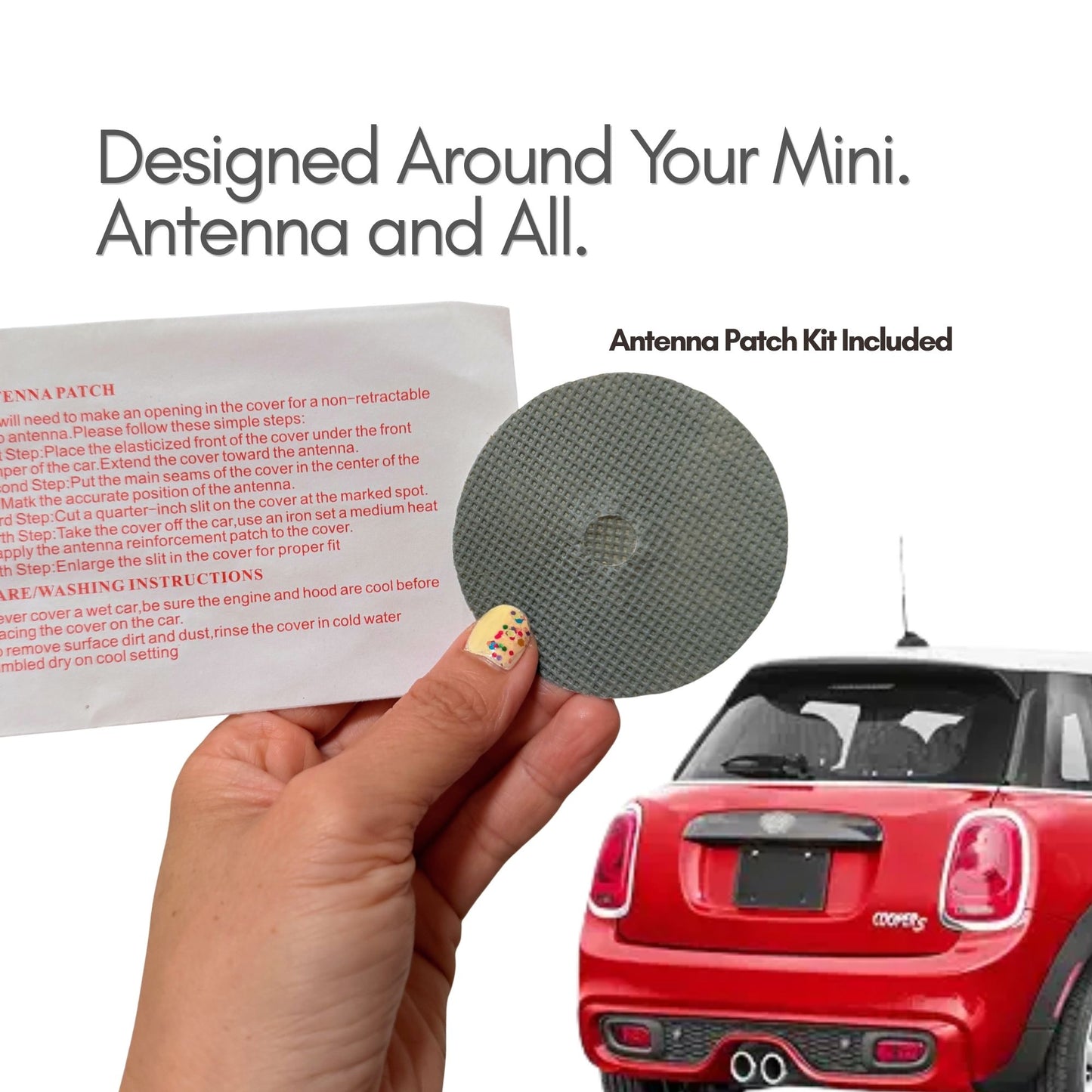 Car Cover for Mini Cooper Hardtop 2 Door and 4 Door, Convertible, Coupe, fits up to 158"L Poly 200 Grey - Formosa Covers