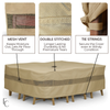 Patio Set Cover For Rectangular or Oval Table 160
