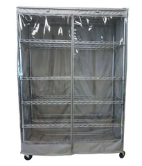 Wire shelving cover 36
