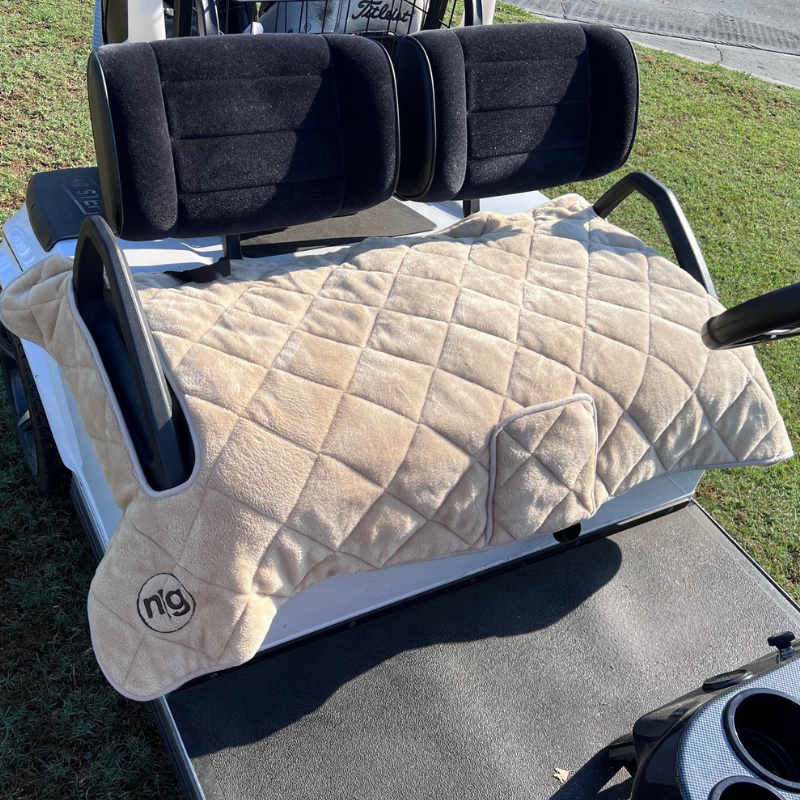 Nailed Golf Cart Seat Covers