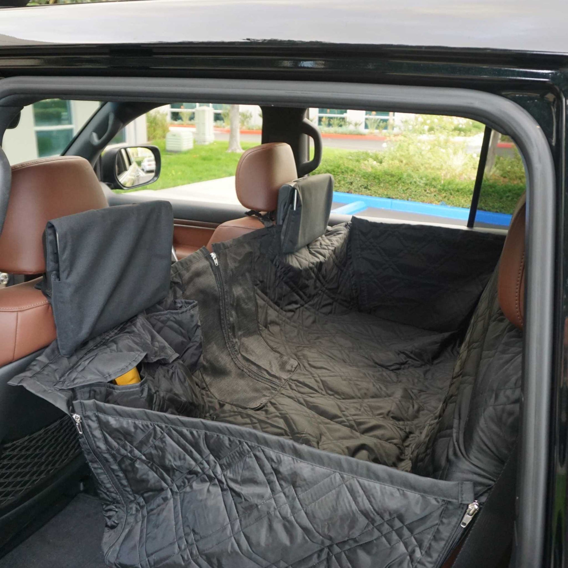 Pet Car Seat Hammock Style Cover With Mesh Window Formosa Covers