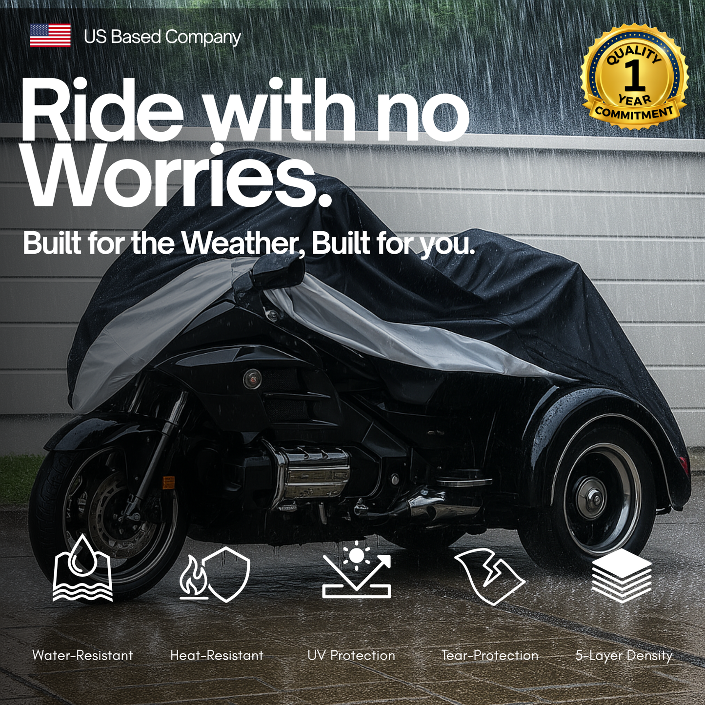 Motor Trike Cover - Formosa Covers