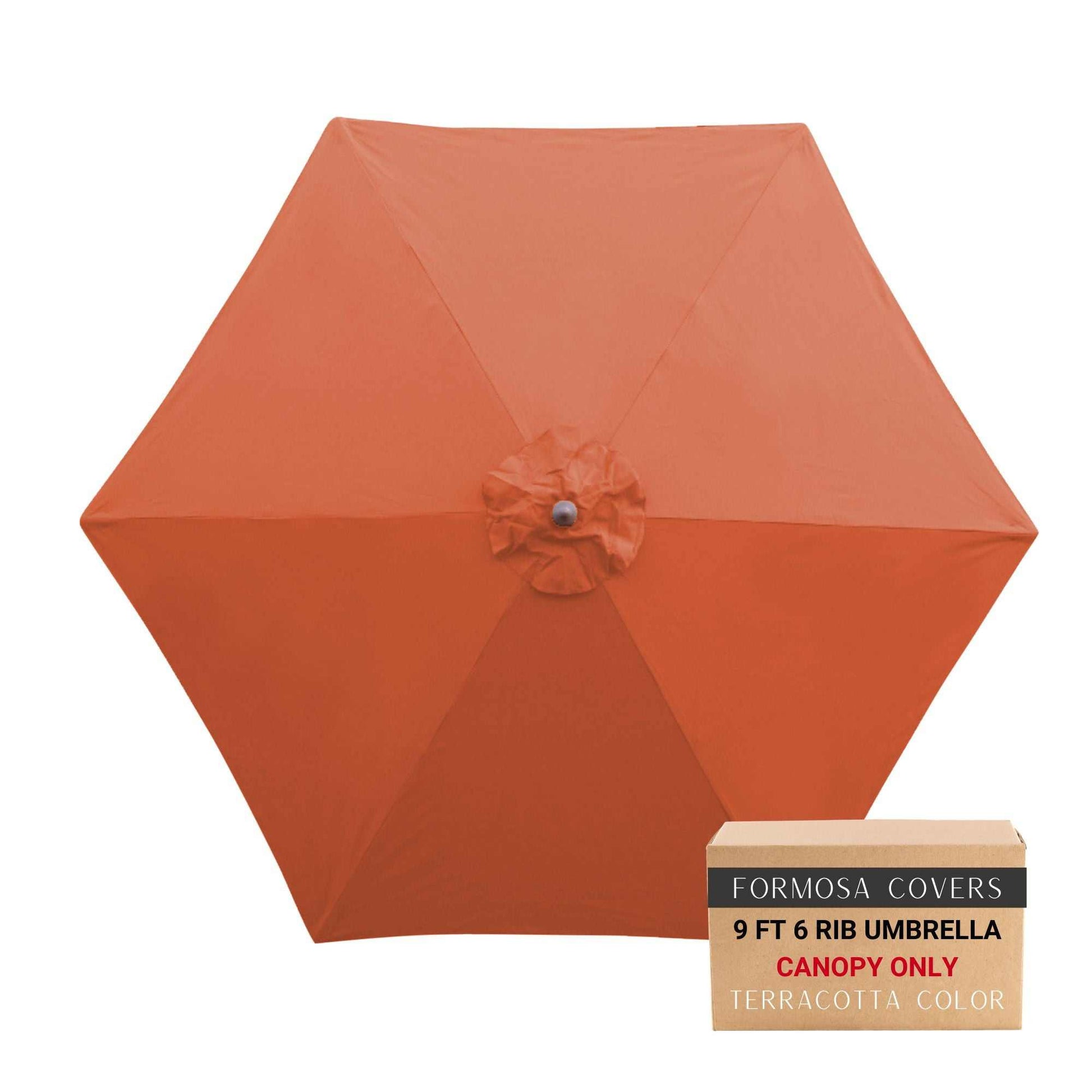 9ft patio umbrella orange Zimmerman 9' Market - / White 6 chairs and a 42 9FT Orange Outdoor Patio Umbrella