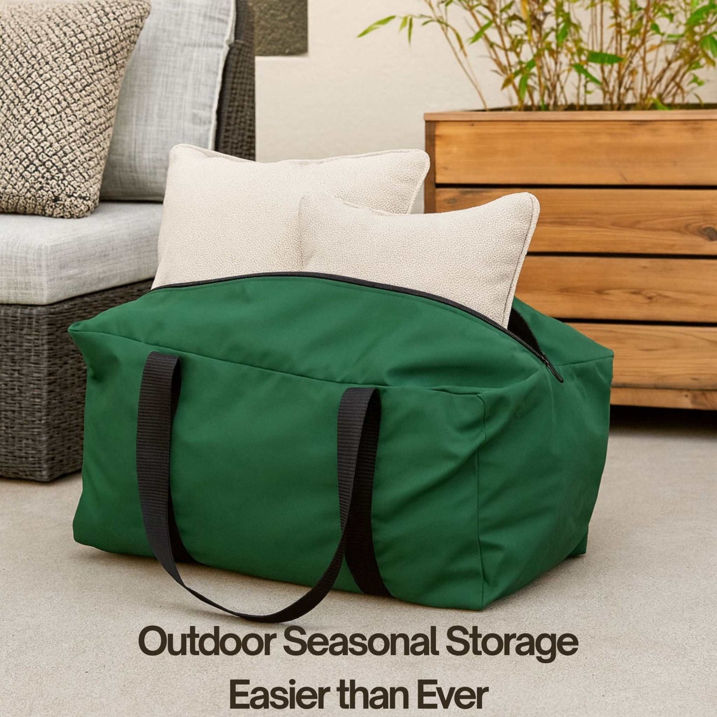Utility Storage Bag - Perfect for Outdoor and Indoor Storage - Holiday Decorations