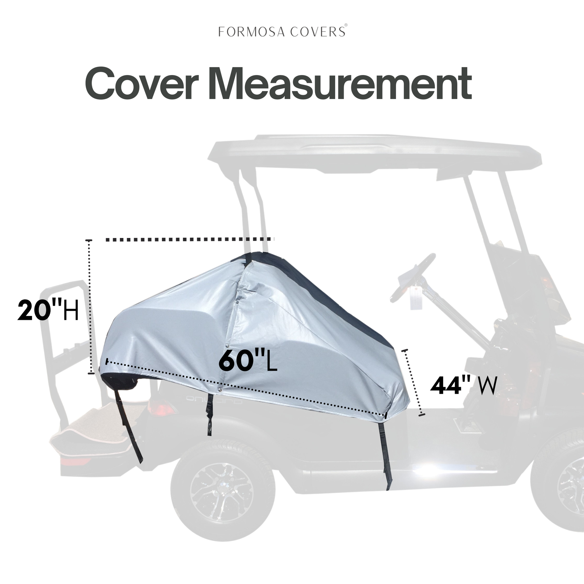 Vinyl Golf Cart Seat Cover - Formosa Covers