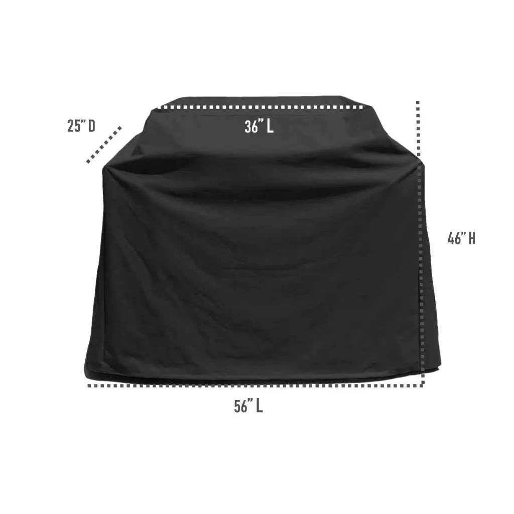 BBQ Outdoor Grill Cover 56L x 25D 46H Black - Covers | Fast