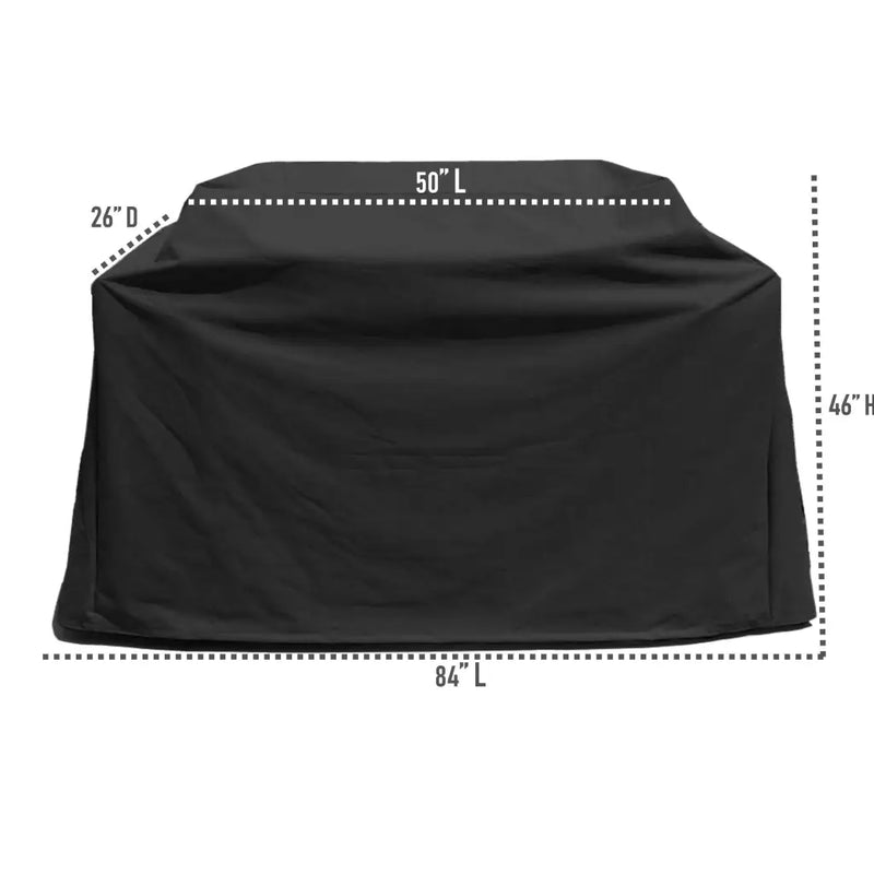 BBQ Outdoor Grill Cover 84L x 26D 48H Black - Covers | Fast