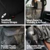 Pet Car Seat Hammock Cover with Mesh Window
