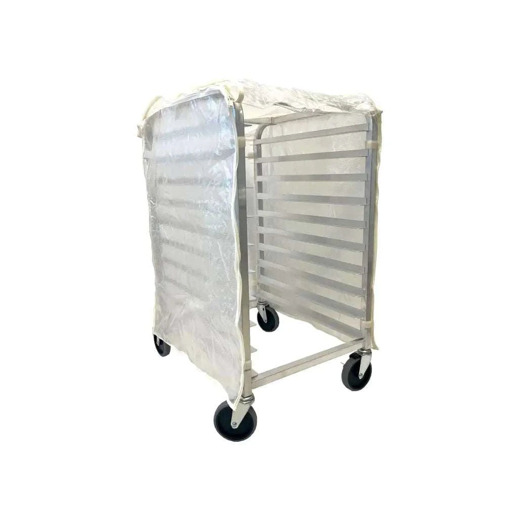 Bun Rack Cover 21W x 26.5D 33H All Clear PVC Panels - Fast