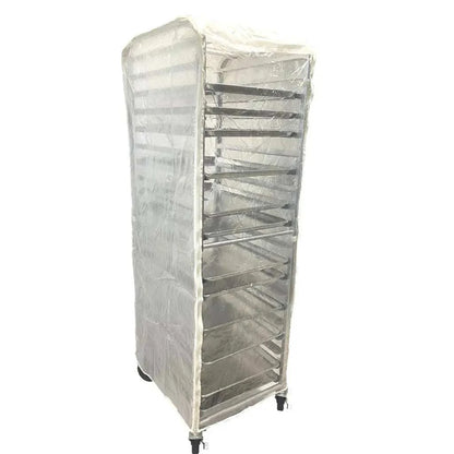 Bun Rack Cover 21W x 26.5D 63H All Clear PVC Panels - Fast