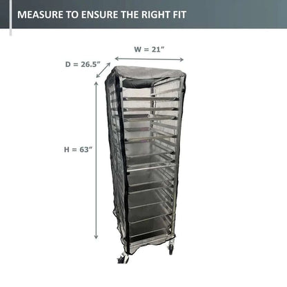 Bun Rack Cover 21W x 26.5D 63H Mesh Netting - Fast shipping