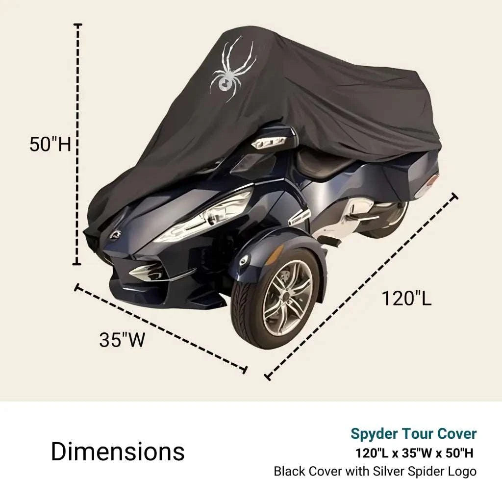 Heavy Duty Cover Can Am Spyder Tour Full Black | | Formosa Heavy Duty Cover Can Am Spyder Tour Full Black | | Formosa