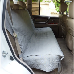 Car Seat Bench Cover For Dogs and Pets Grey - Covers |