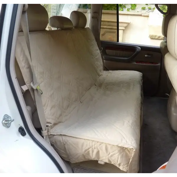 Pet Car Back Bench Seat Cover Taupe Formosa Covers Formosa Covers