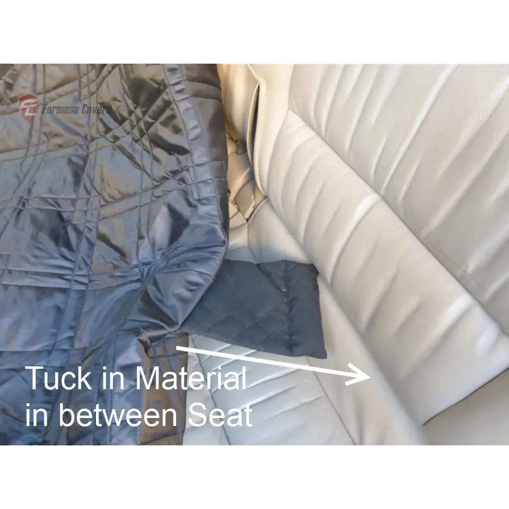 Car Seat Hammock Cover with Non-Slip Fabric for Dogs