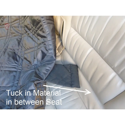 Car Seat Hammock Cover with Non-Slip Fabric for Dogs