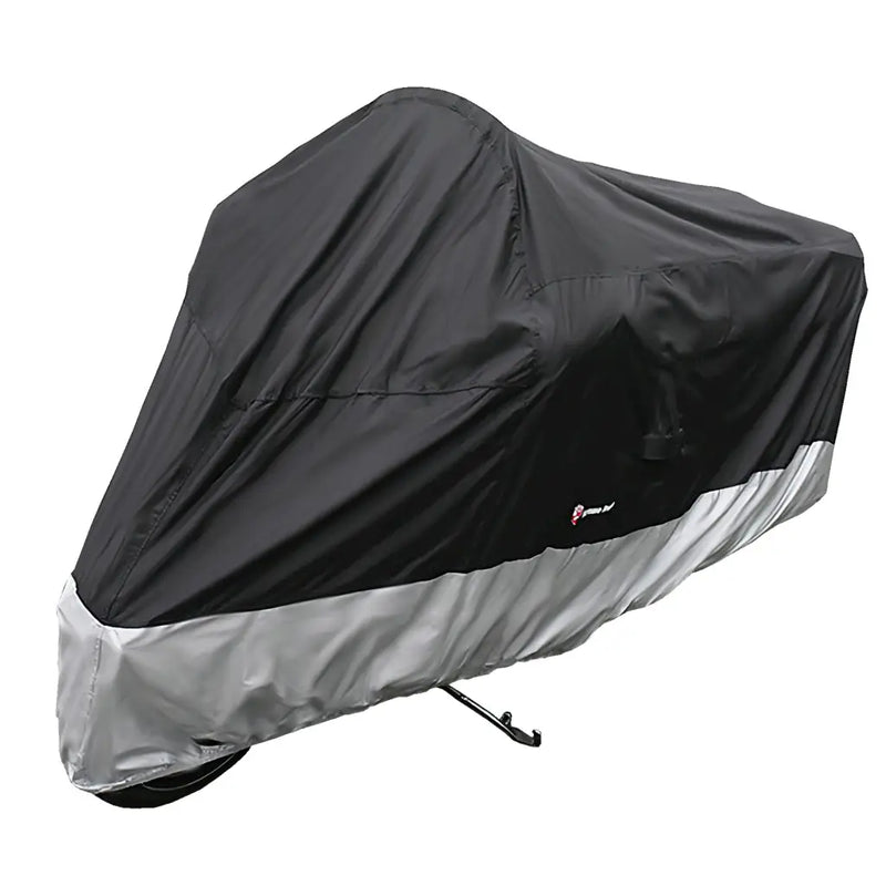 Deluxe Motorcycle Cover All Season & Light Weight (XL) Black